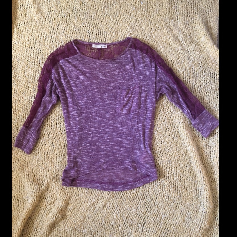 Small plum colored blouse